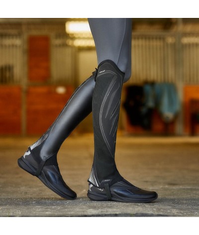Ariat Ascent tall boots, Womens Black, 9.5B, Medium height